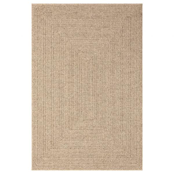 Teppich 120x170 cm Jute-Optik Innen und Außen