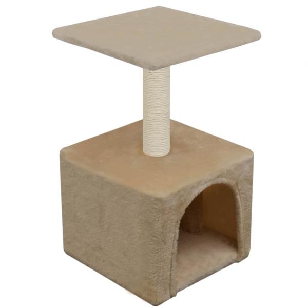 Katzen-Kratzbaum Sisal 55 cm Beige