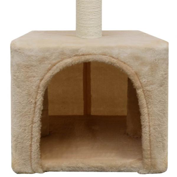 Katzen-Kratzbaum Sisal 55 cm Beige