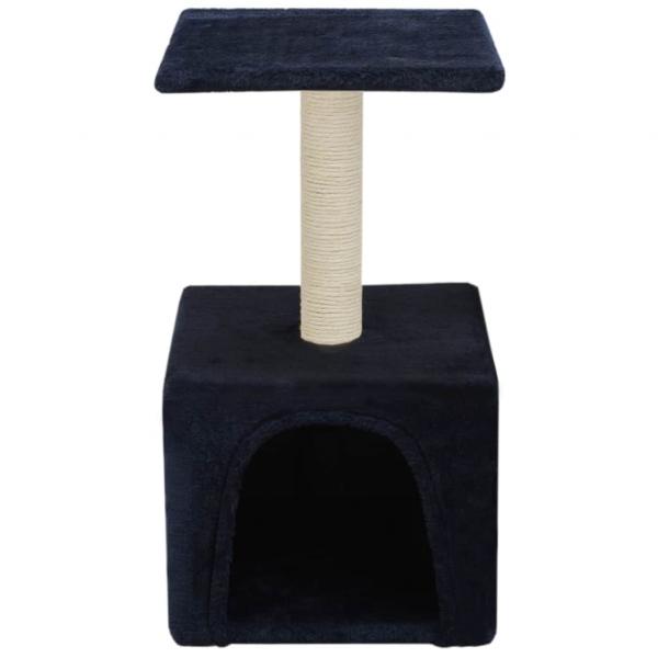 Katzen-Kratzbaum Sisal 55 cm Dunkelblau