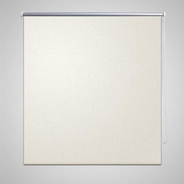 ARDEBO.de - Verdunkelungsrollo 120 x 175 cm creme