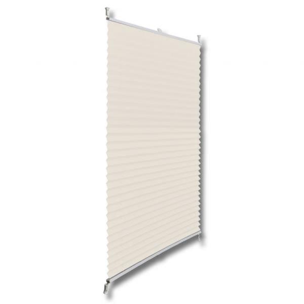 Plissee Faltrollo Rollo Plisseerollo 50x100cm Creme