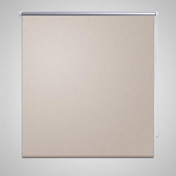 ARDEBO.de - Verdunklungsrollo Verdunkelungsrollo Rollo 60x120 Beige