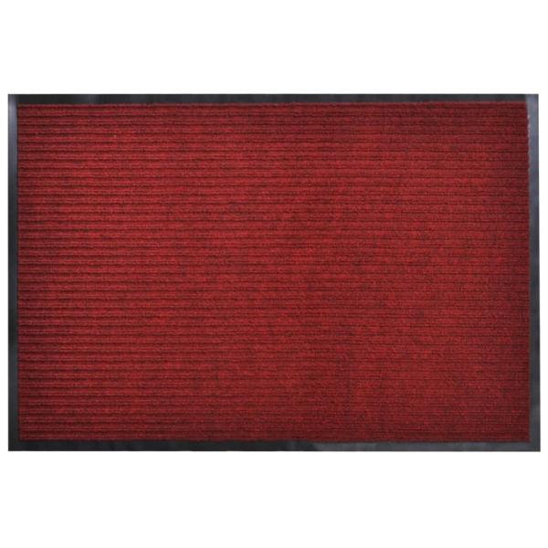 ARDEBO.de - Rote PVC Türmatte 90 x  120 cm