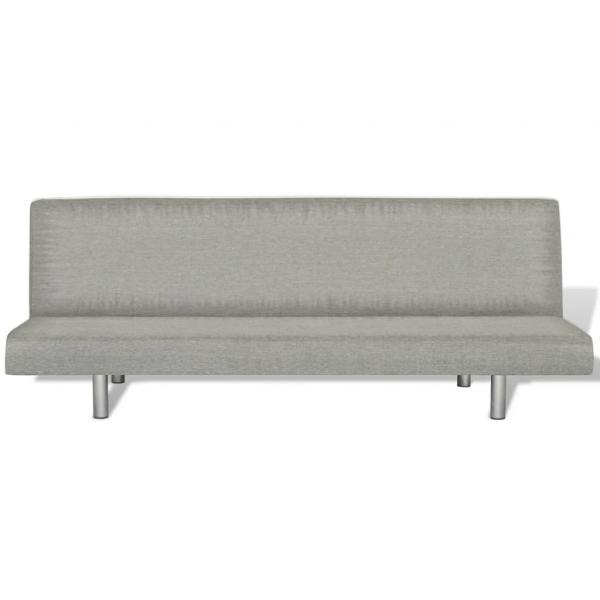 Schlafsofa Grau Polyester