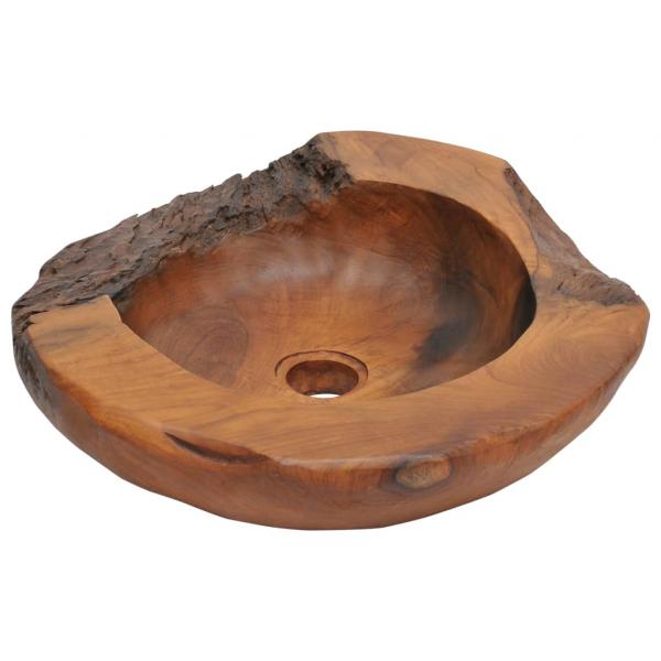 ARDEBO.de - Becken Teak Massiv 45 cm