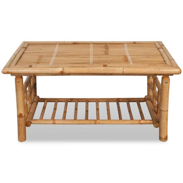 Couchtisch Bambus 90x50x45 cm