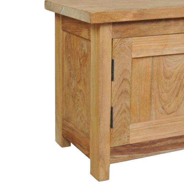 TV-Schrank Massivholz Teak 120x30x40 cm