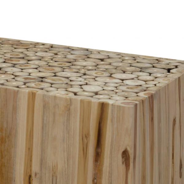 Couchtisch Echtes Teakholz 90x50x30 cm