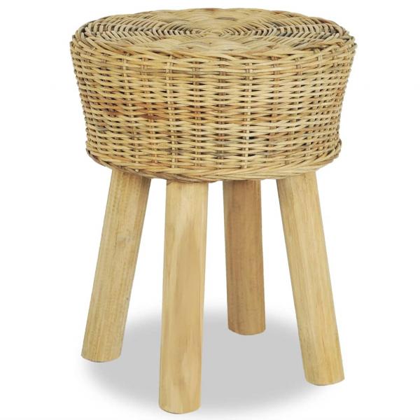 ARDEBO.de - Barhocker Natur Rattan 