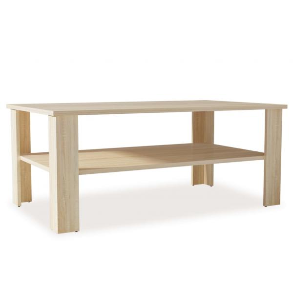 Couchtisch Holzwerkstoff 100x59x42 cm Eiche