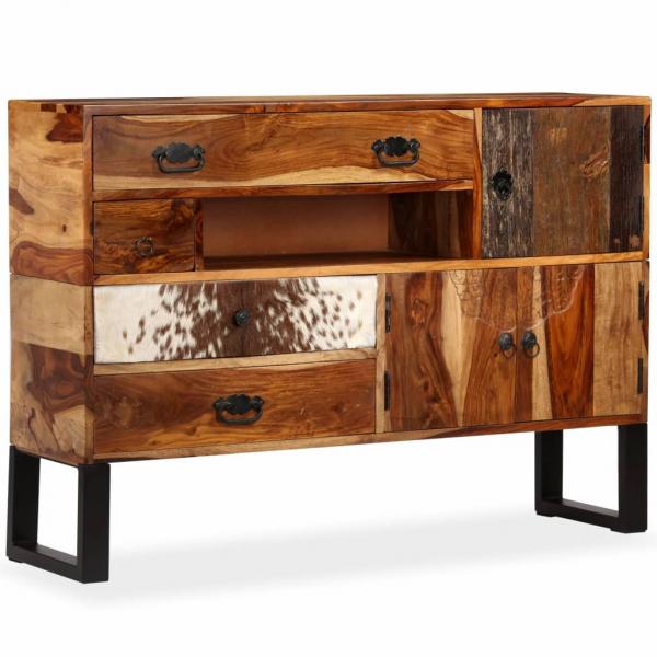 ARDEBO.de - Sideboard Massivholz Palisander 115x30x80 cm