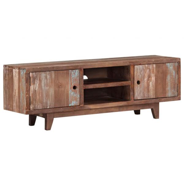 TV-Schrank Massivholz Akazie Vintage 118x30x40 cm