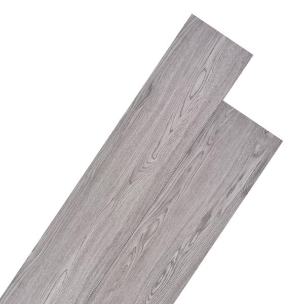 ARDEBO.de - PVC-Fliesen Nicht Selbstklebend 5,26 m² 2 mm Dunkelgrau