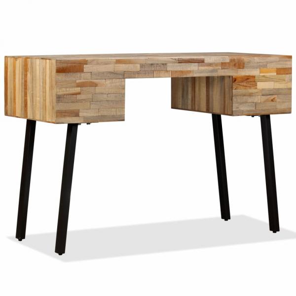 Schreibtisch Wiederverwertetes Teak Massivholz 110 × 50 × 76 cm