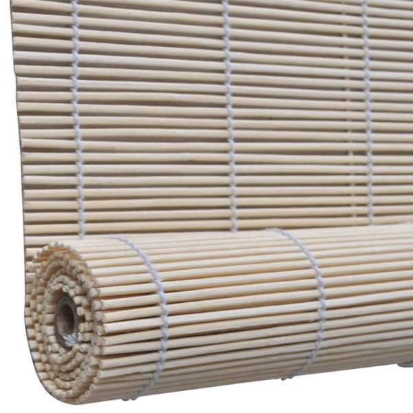 Bambusrollo 80x220 cm Natur