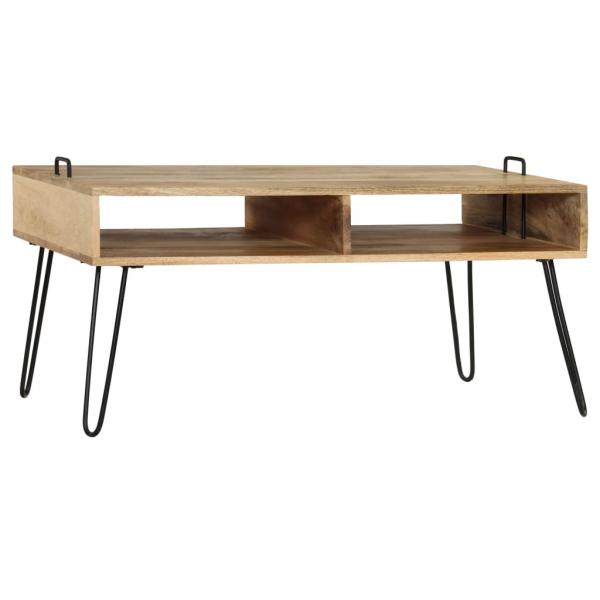 Couchtisch Massivholz Mango 100x60x45 cm