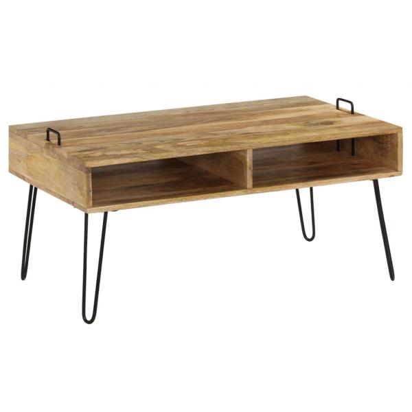 Couchtisch Massivholz Mango 100x60x45 cm