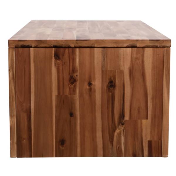 Couchtisch Massivholz Akazie 90x50x37,5 cm