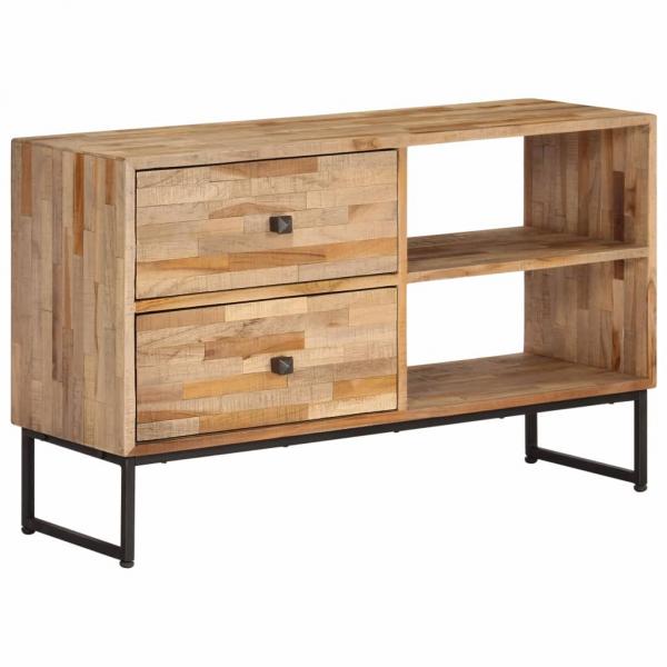 ARDEBO.de - TV-Schrank Recyceltes Teakholz 90x30x55 cm