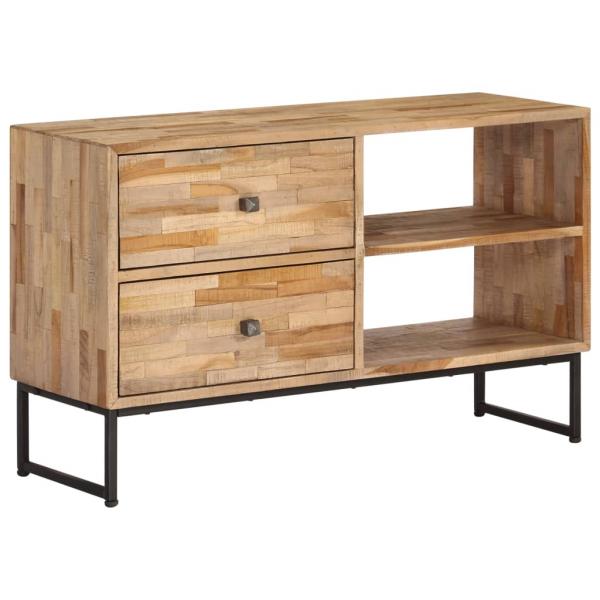 TV-Schrank Recyceltes Teakholz 90x30x55 cm