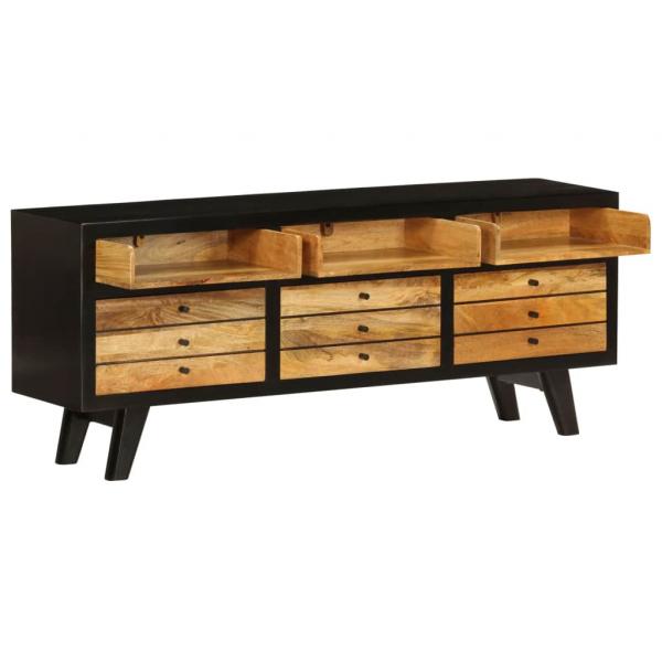 TV-Schrank Massivholz Mango 120x30x50 cm