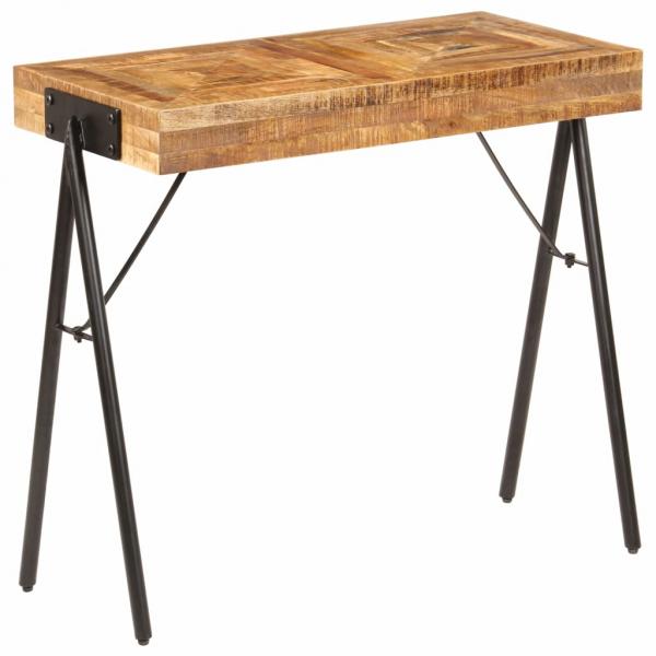 ARDEBO.de - Konsolentisch Mangoholz Massiv 80 x 40 x 75 cm