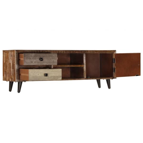 TV-Schrank 118×30×40 cm Massivholz Mango