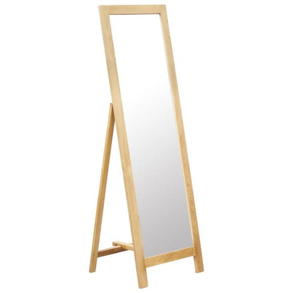 ARDEBO.de - Standspiegel 48 x 46,5 x 150 cm Massivholz Eiche