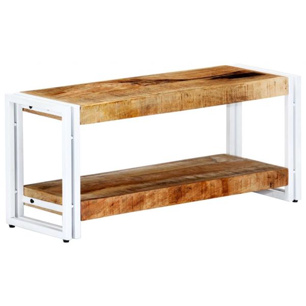 TV-Schrank 90 x 30 x 40 cm Massivholz Mango 