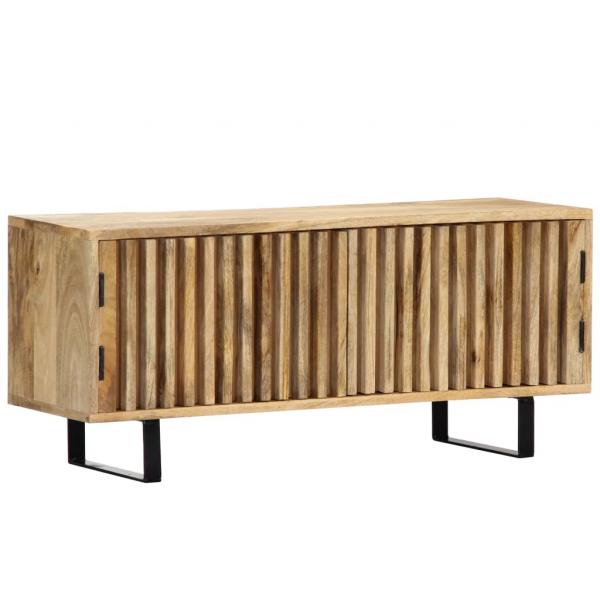 ARDEBO.de - TV-Schrank 90 x 30 x 40 cm Mango-Massivholz