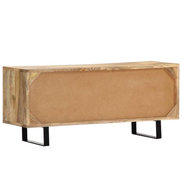 TV-Schrank 90 x 30 x 40 cm Mango-Massivholz