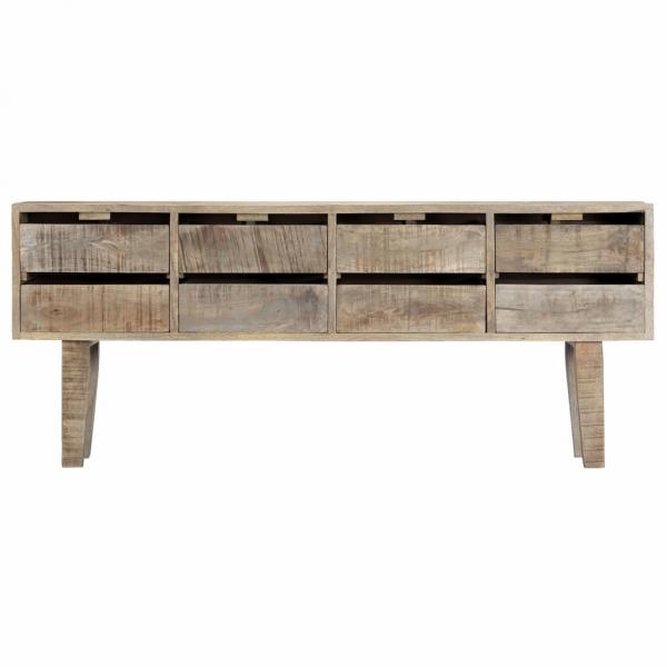 Sideboard 140×30×60 cm Massivholz Mango