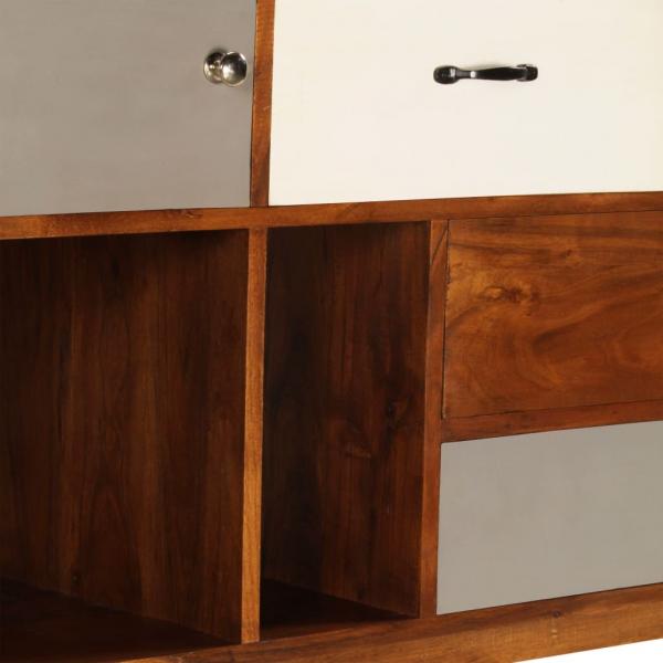 Sideboard 115 x 35 x 86 cm Akazienholz Massiv