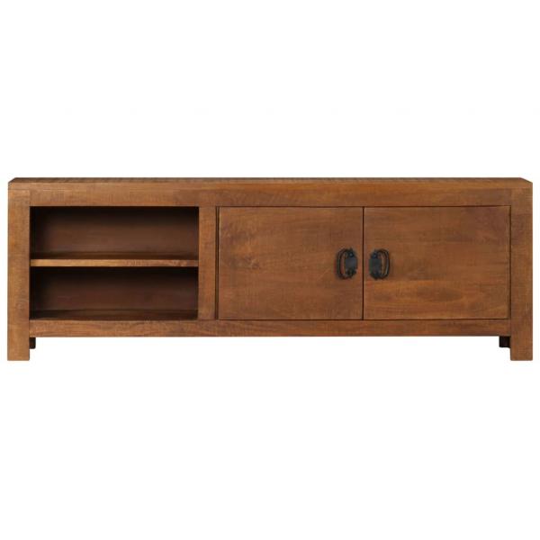 TV-Schrank 120x30x40 cm Massivholz Mango