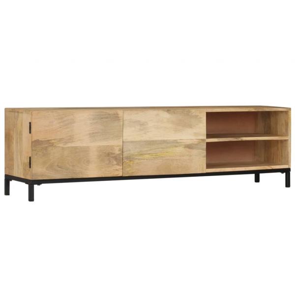 ARDEBO.de - TV-Schrank 145 x 30 x 41 cm Mango-Massivholz