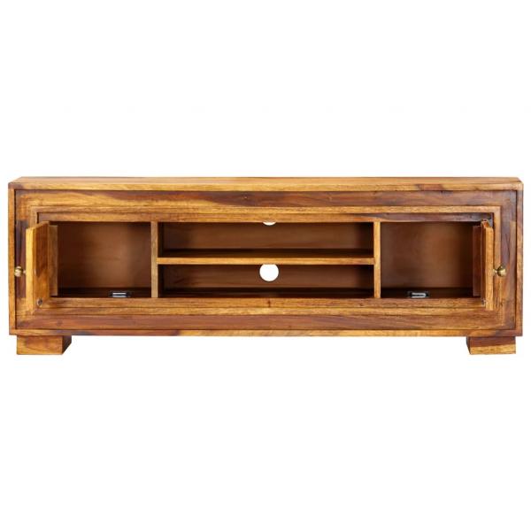 TV-Schrank 118 x 30 x 40 cm Massivholz 