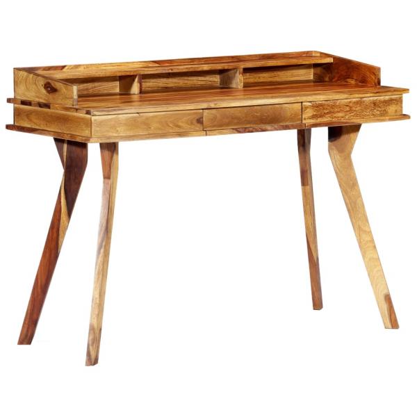 ARDEBO.de - Schreibtisch 115 x 50 x 85 cm Massivholz 