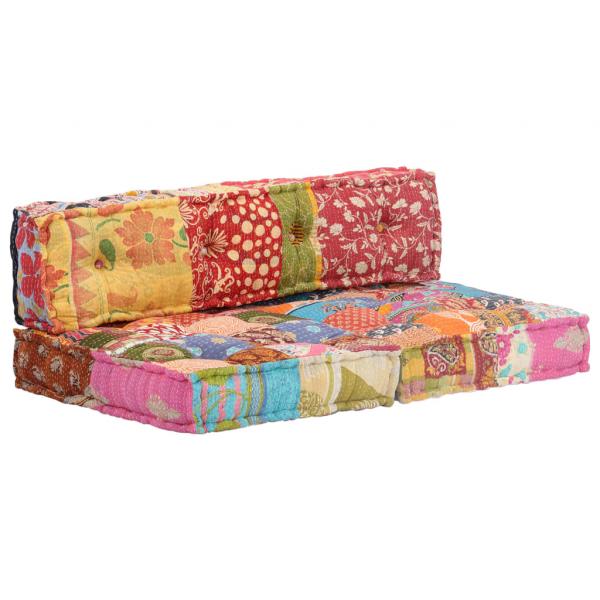 Pouf Patchwork Stoff