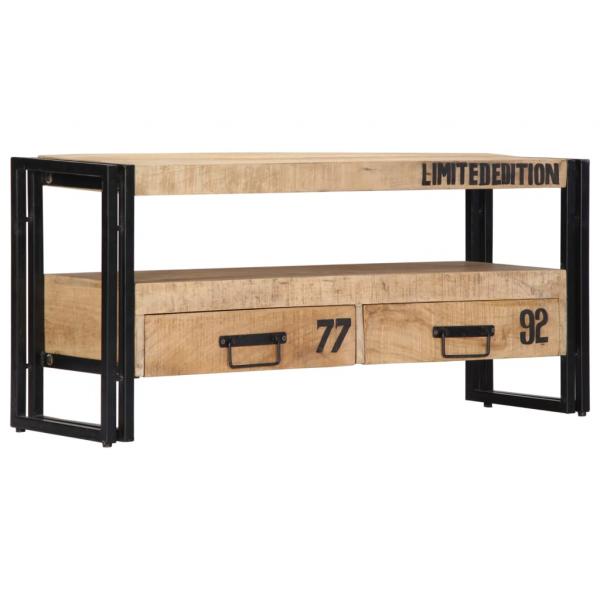 ARDEBO.de - TV-Schrank 100x30x45 cm Mango Massivholz