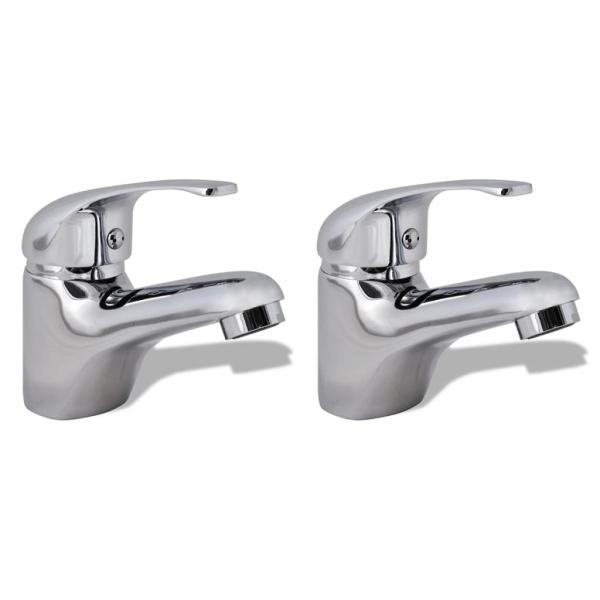 ARDEBO.de - Bidet-Wasserhähne 2 Stk. Chrom