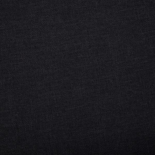 Bank mit Staufach 116 cm Schwarz Polyester 