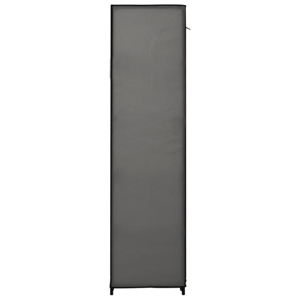 Faltschränke 2 Stk. Grau 110x45x175 cm Stoff