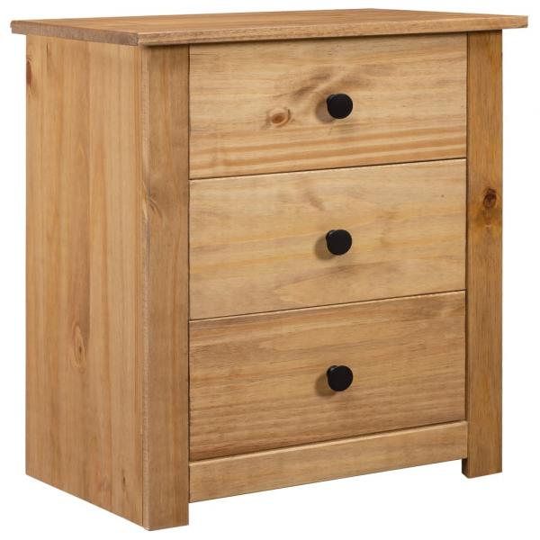 ARDEBO.de - Nachtschrank 46x40x57 cm Kiefernholz Panama