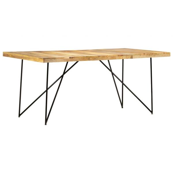 ARDEBO.de - Esstisch 180×90×76 cm Mango Massivholz