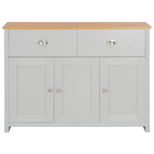 Sideboard Grau 112x35x81 cm