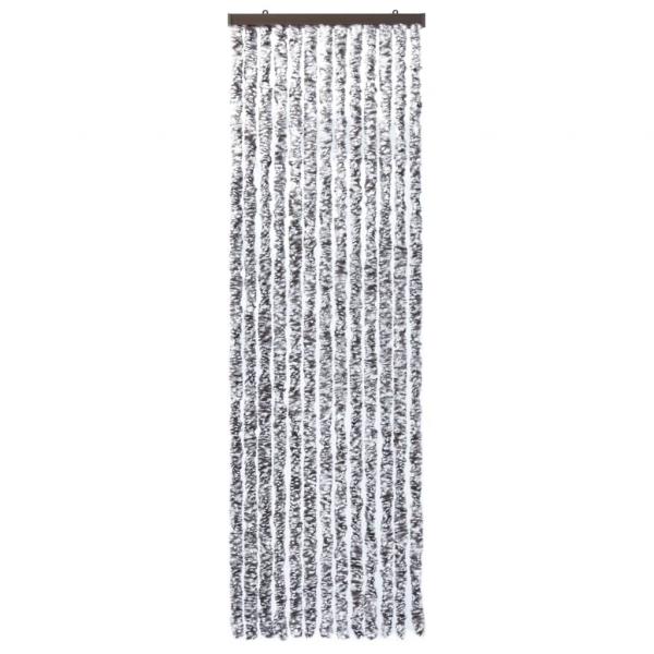 Insektenschutz-Vorhang Braun und Beige 56x185 cm Chenille