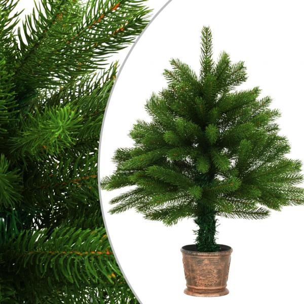 ARDEBO.de - Künstlicher Weihnachtsbaum Naturgetreue Nadeln 65 cm Grün