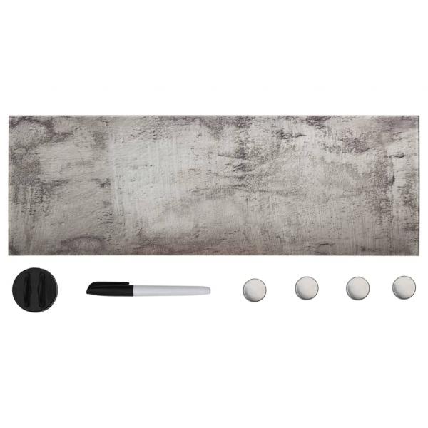 ARDEBO.de - Magnettafel Wandmontage Glas 60x20 cm