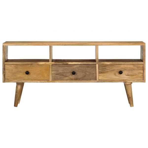 TV-Schrank 110×36×50 cm Massivholz Mango